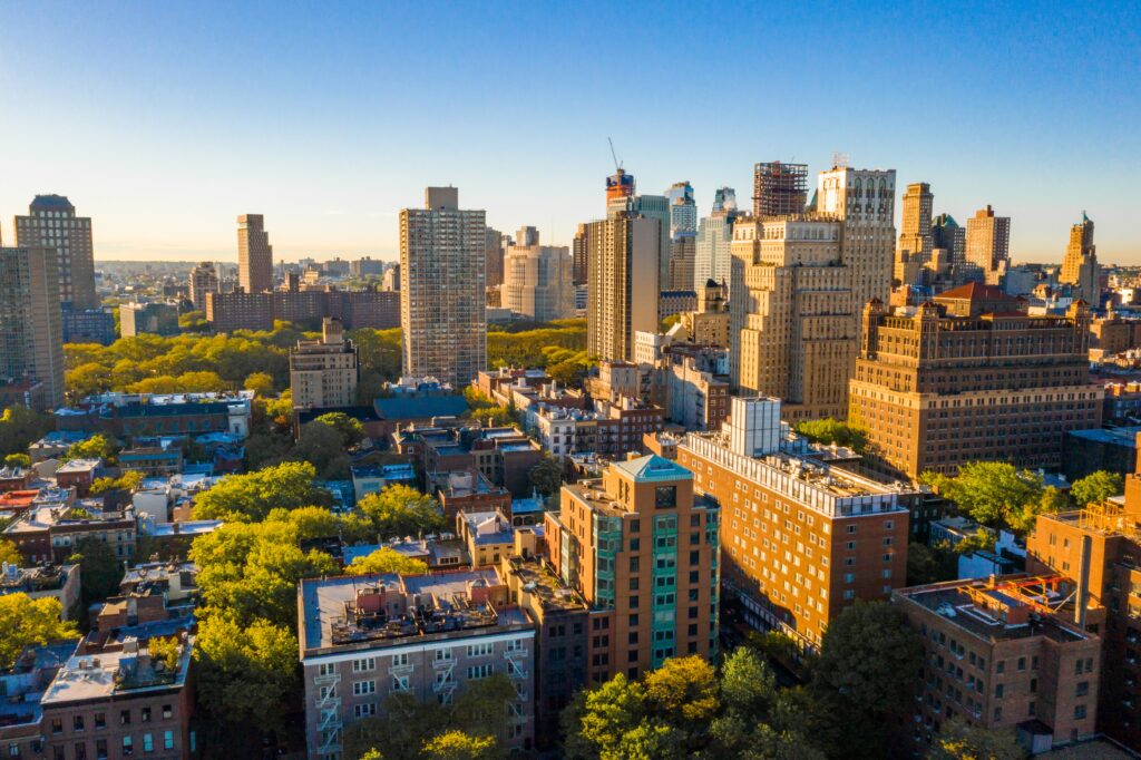 Aerial view of the beautiful Central Park in New York, USA - Best Rate