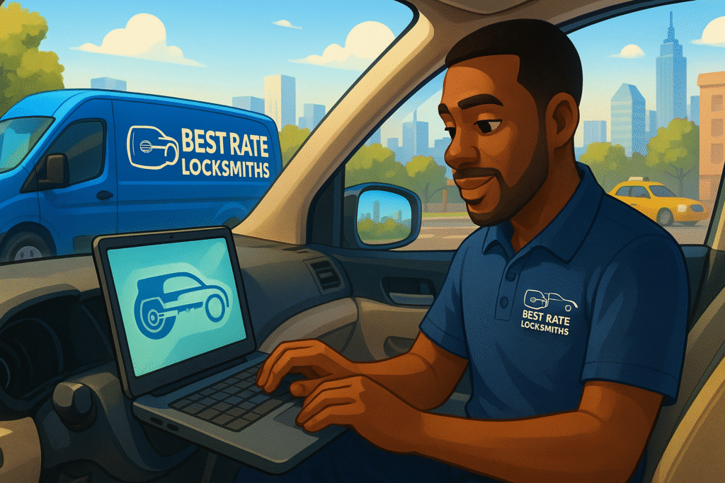 best-rate-locksmiths-yonkers-technician-smart-key.in-car.png - Best Rate